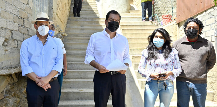 Rehabilita Ayuntamiento red de drenaje sanitario en la colonia Itandehui de San Martín Mexicapam