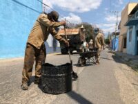 Ayuntamiento de Oaxaca ha bacheado 2,466 metros cuadrados de vialidades en lo que va de 2021