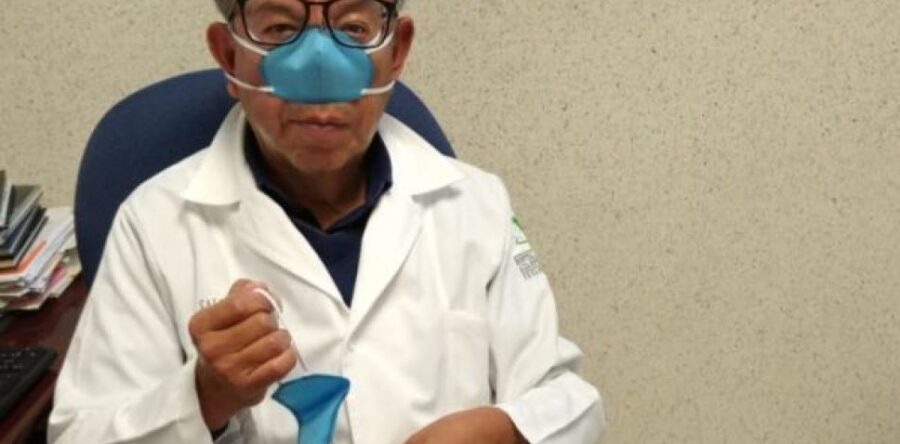 IPN crea mascarilla nasal para usar al momento de comer