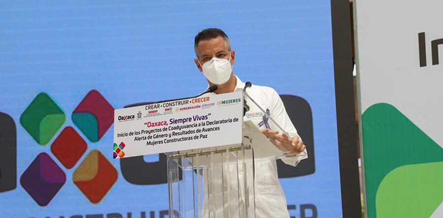 Presenta Alejandro Murat “Por ellas, Acciones para familias víctimas de feminicidio”