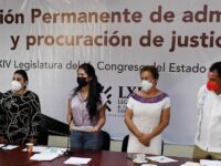 Comparecen aspirantes a integrar tribunales Superior y de Justicia Administrativa de Oaxaca