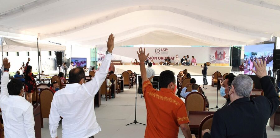 Vela 64 Legislatura por derecho de adultos mayores en zonas indígenas y afromexicanas