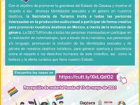 Convoca Sectur Oaxaca a concurso de cortometrajes con temática LGBT