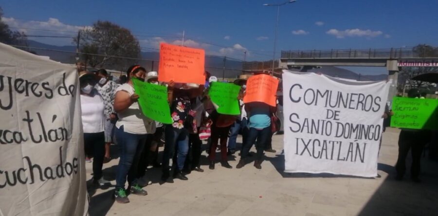 SEGEGO no atiende nuestras demandas, aseguran habitantes de Santo Domingo Ixcatlán
