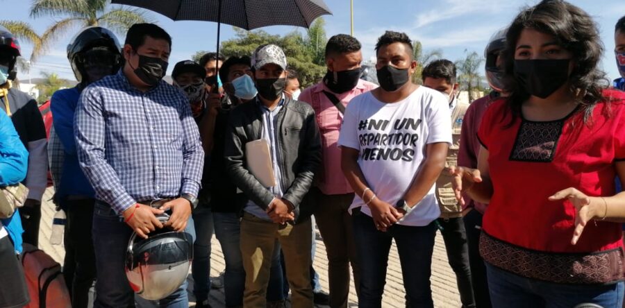 Logran acuerdos favorables los repartidores y funcionarios de la SSPO