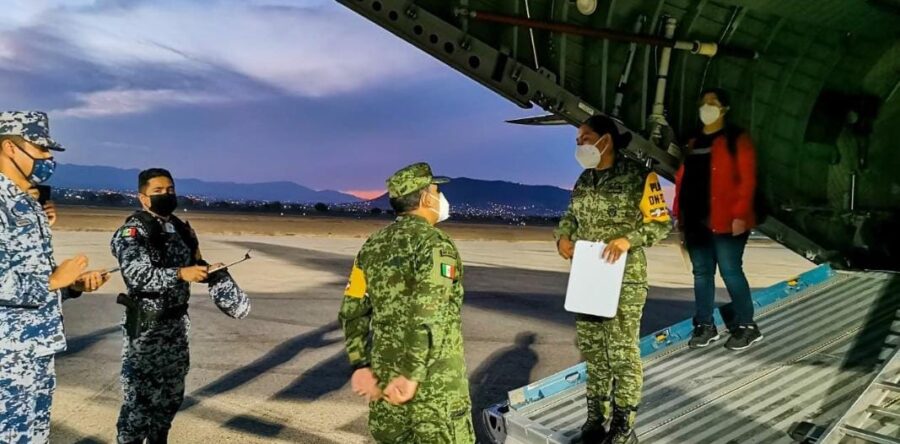 Llegaron vacunas contra la Covid-19 para 6 municipios de Oaxaca