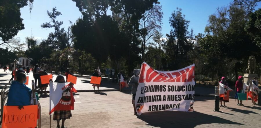 Lubizha inició una jornada de lucha en la Capital del Estado
