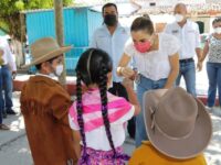 Con la gira de trabajo número 103 en lo que va del 2021, DIF Estatal Oaxaca entrega parque incluyente y ambulancia de traslado: IMM