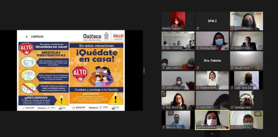 Segego y SSO capacitan a 67 municipios en materia de persuacion y prevención ante COVID-19
