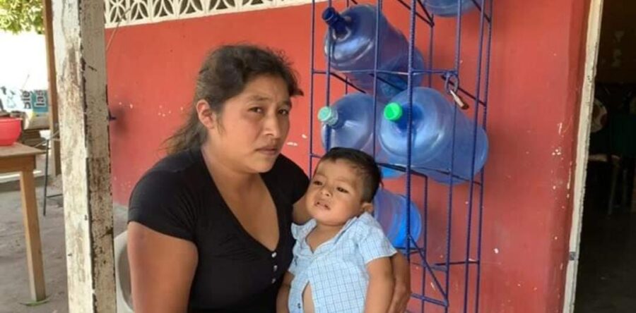 Fallece el niño Arli Said, quien tenía un tumor en el estómago