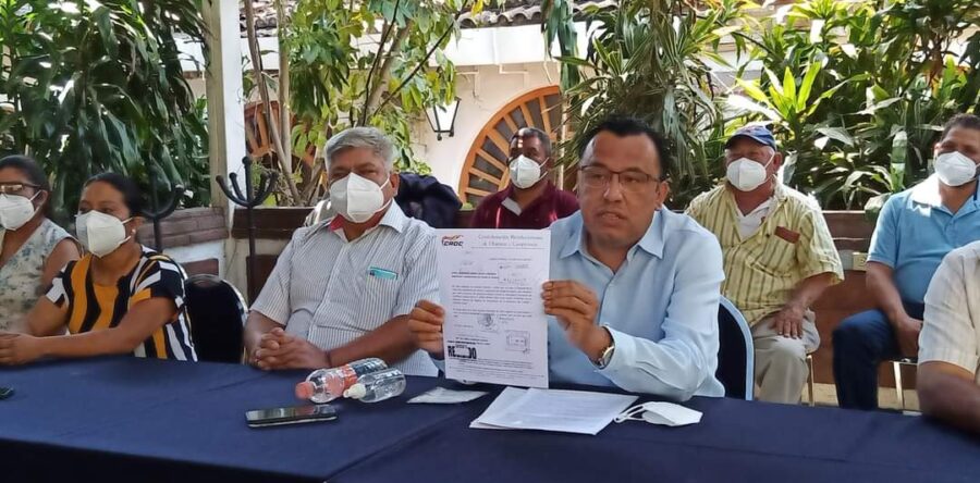 Acusan a David Aguilar de quererse apropiar de la CROC