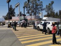 Habitantes de Santiago Atitlán cerraron el crucero de Viguera y calles aledañas