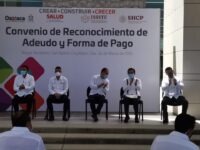 Gobierno de Oaxaca firma convenio con SHCP para finiquitar adeudo con el ISSSTE