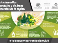 Emite Ayuntamiento de Oaxaca de Juárez recomendaciones para evitar incendios forestales