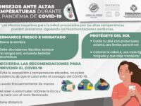 Exhorta Ayuntamiento de Oaxaca de Juárez a evitar sobreexposición a los rayos del sol