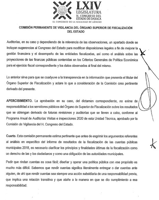 Deficiente auditoría del OSFE: Congreso del Estado: Horacio Corro Espinosa