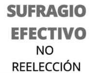 Sufragio efectivo, no reelección: Carlos R. Aguilar Jiménez