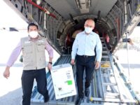 Arriba a Oaxaca nuevo cargamento de vacunas contra la COVID-19 de la farmacéutica Pfizer-BioNTech