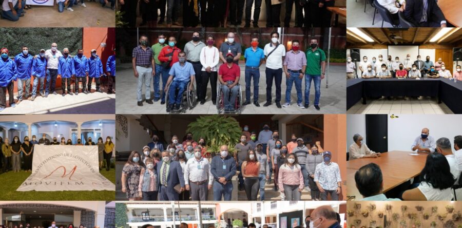 Importante reconocer labor de los sectores sociales en el impulso del desarrollo de Oaxaca: JVJ