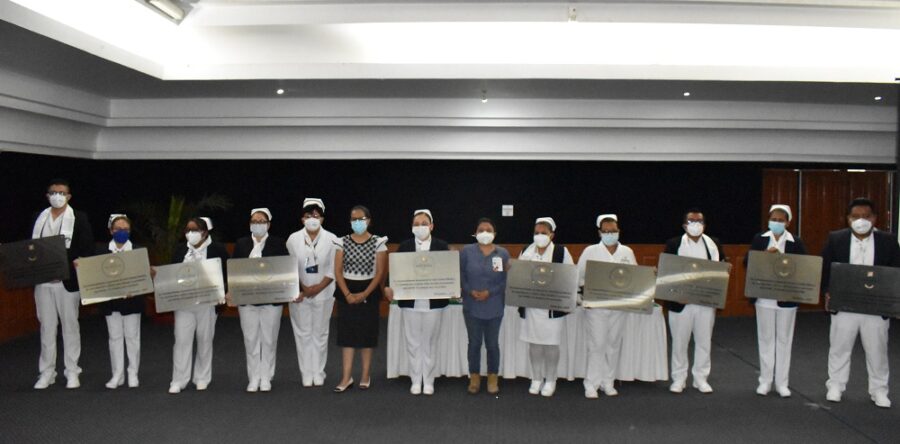 Reconoce SSO con Condecoración “Miguel Hidalgo”, a personal de salud