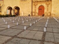 Con protesta pacífica en Santo Domingo de Guzmán piden alto a la violencia en Oaxaca