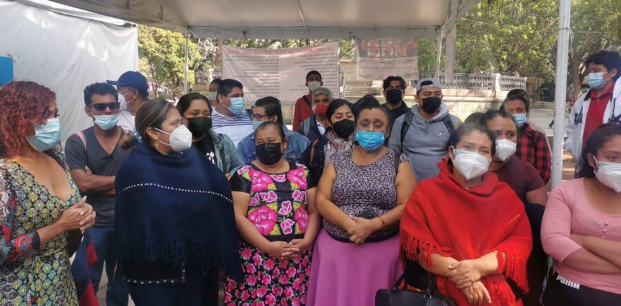 Piden comerciantes de Juchitán de Zaragoza apoyos económicos