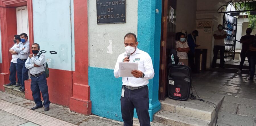 Empleados de Telmex se suman al paro nacional del STRM, piden respeto a sus derechos laborales