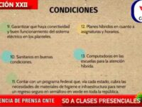 Crítica la CNTE la vacunación contra la Covid-19 a las y los docentes