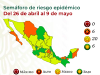 Semáforo: retroceden estados en verde y ahora hay seis
