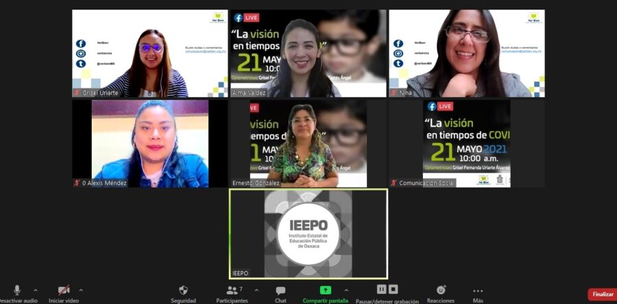 Promueve IEEPO cuidado de la salud visual en la comunidad escolar