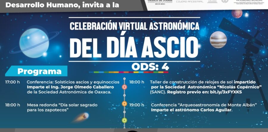 Conoce más sobre el Día Ascio con actividades virtuales que realizará el Ayuntamiento de Oaxaca