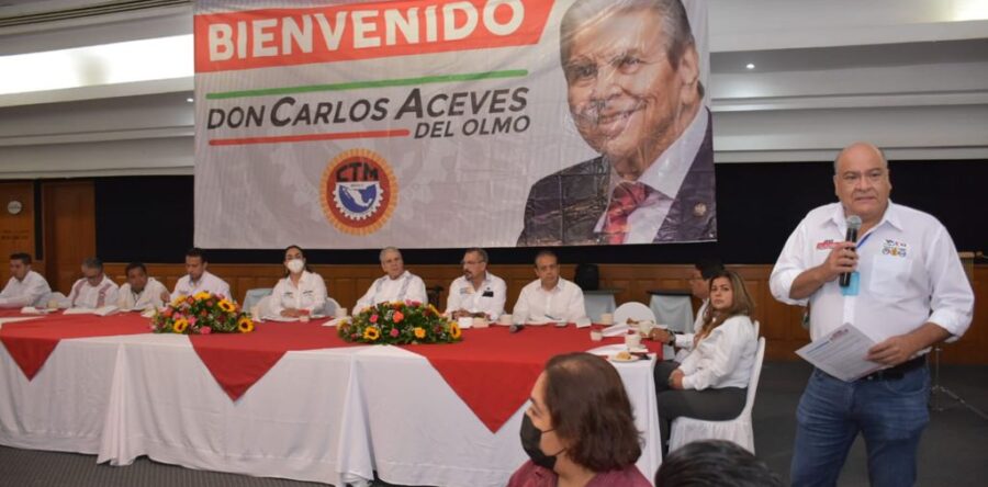 Obreros oaxaqueños ratifican respaldo a Laura Vignón, Fraguas y Villacaña