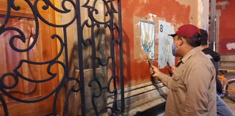 Mantiene Ayuntamiento acciones de sanidad en el Centro Histórico de la ciudad de Oaxaca