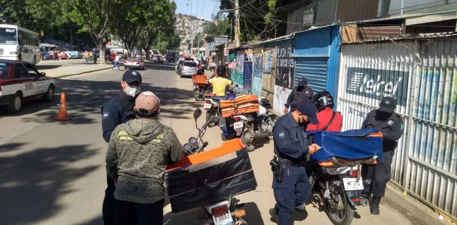 Ayuntamiento de Oaxaca de Juárez mantiene operativos para garantizar la seguridad de la ciudadanía