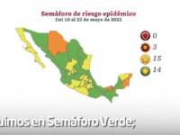 Del 10 al 23 de mayo, Oaxaca estará en semáforo epidemiológico verde