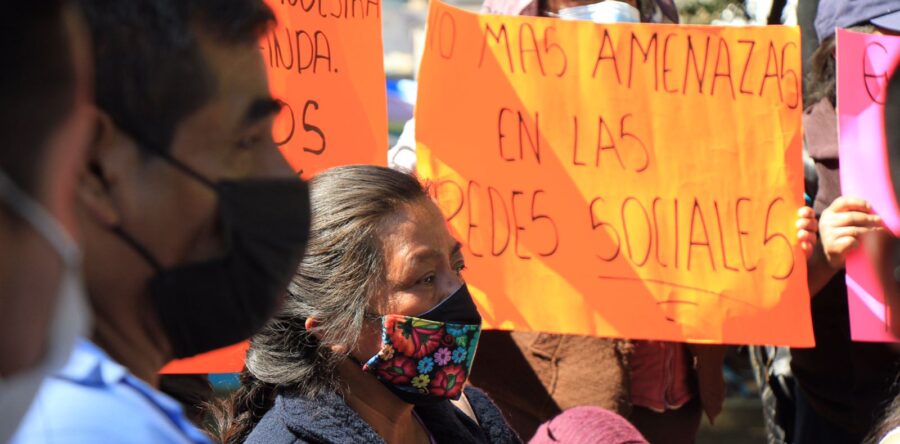Piden pobladores de Río Santiago atención a sus demandas