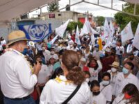 Cientos de militantes de MORENA se suman al proyecto de Javier Villacaña