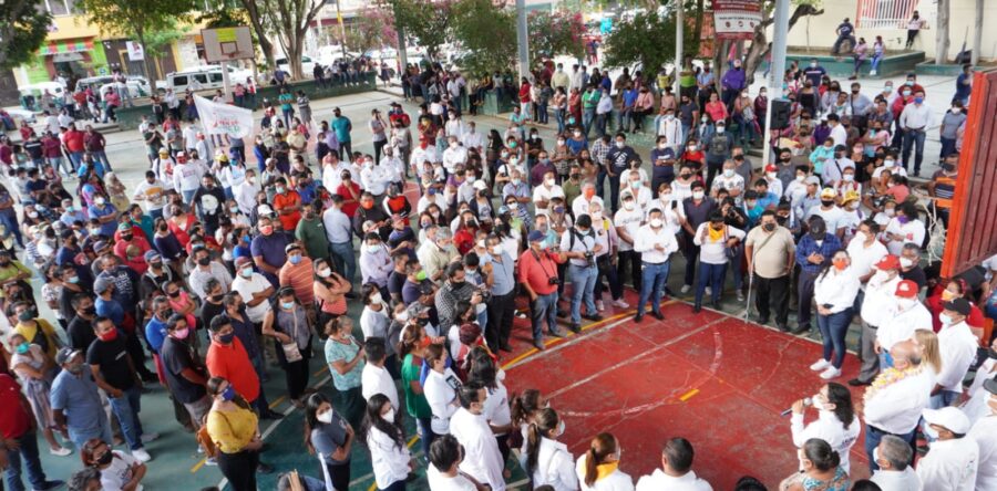 San Martín Mexicapan abre sus brazos a Javier Villacaña