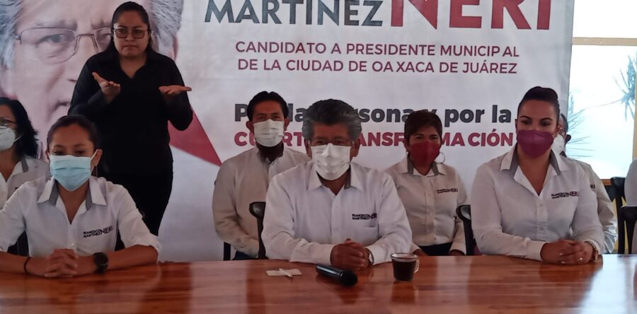 Presume Francisco Martínez Neri triunfo adelantado pese a desprecio de capitalinos