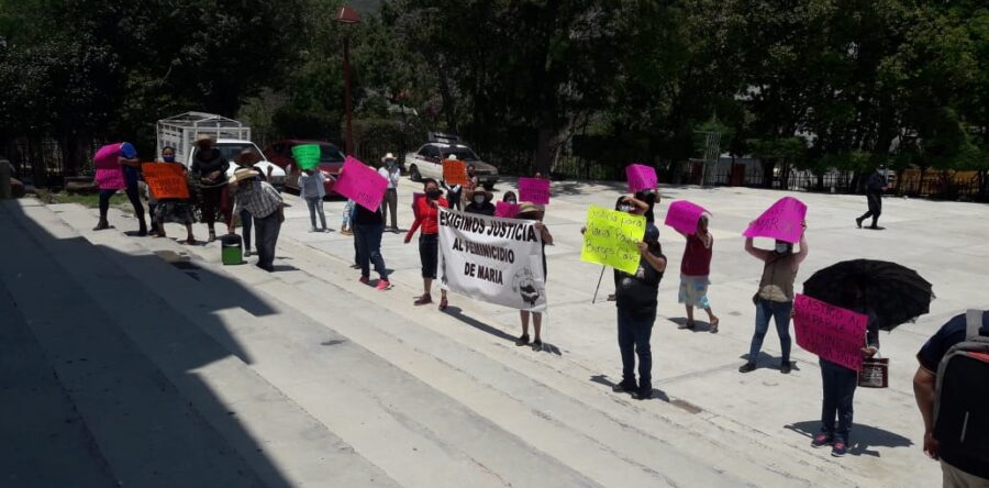 Exigen justicia por María Paula Burgos Calvo, asesinada en Tequixtepec