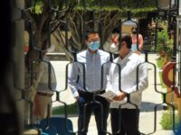 Ashmar, Caleb y Herbé Gómez Conzatti y Martínez, denunciaron ante la DDHPO el robo de identidad