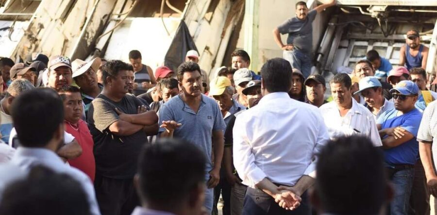 Pese a las deficiencias que se tienen, sindicalizados del 3 de marzo mantienen limpia la ciudad