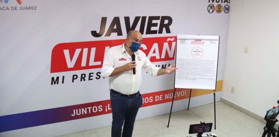 Se compromete Javier Villacaña con las mujeres, el medio ambiente y el sector turístico