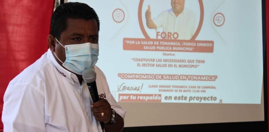 Sufre atentado el candidato de Tonameca, Hugo Castrejón