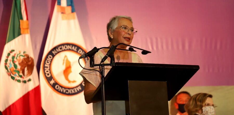 Olga Sánchez Cordero refirió que trabajan en  una reforma constitucional en el ámbito notarial