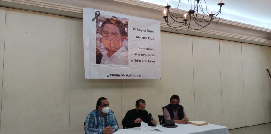 Piden esclarecimiento del asesinato del Dr. Miguel Ángel Martínez Cruz