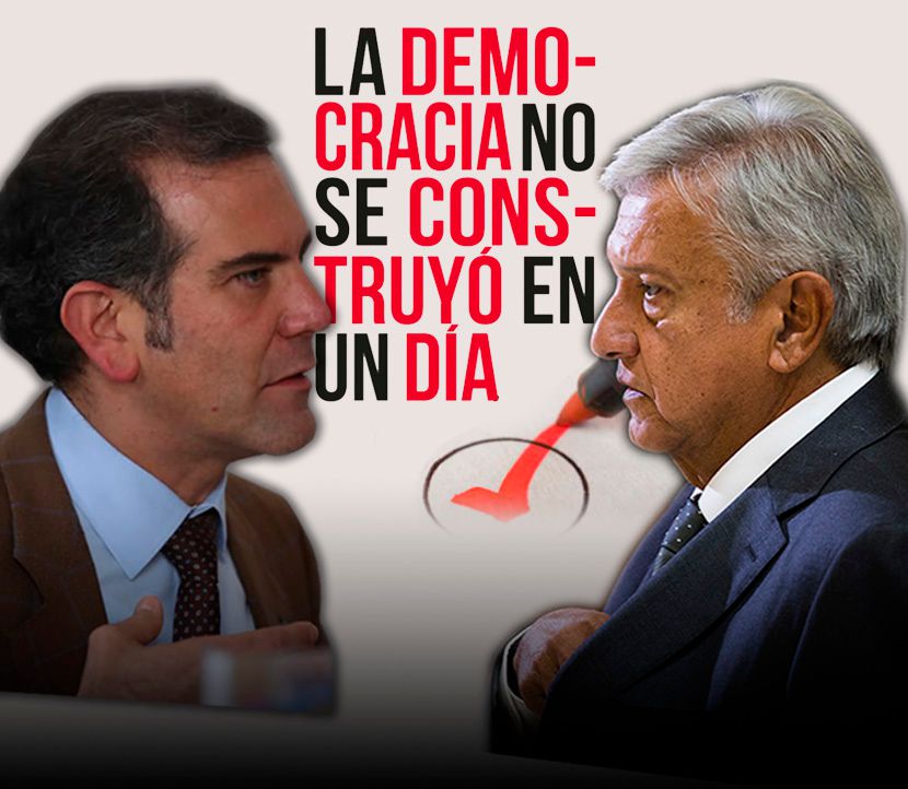 Guerra personal de Córdova contra AMLO usando recursos del INE: Carlos Ramírez