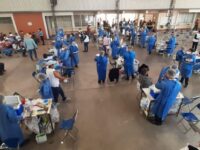 Habilita Huajuapan de León, puesto de vacunación más grande de la Región Mixteca