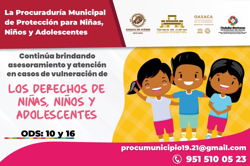 DIF Municipal de Oaxaca de Juárez sigue velando por los derechos de niñas, niños y adolescentes
