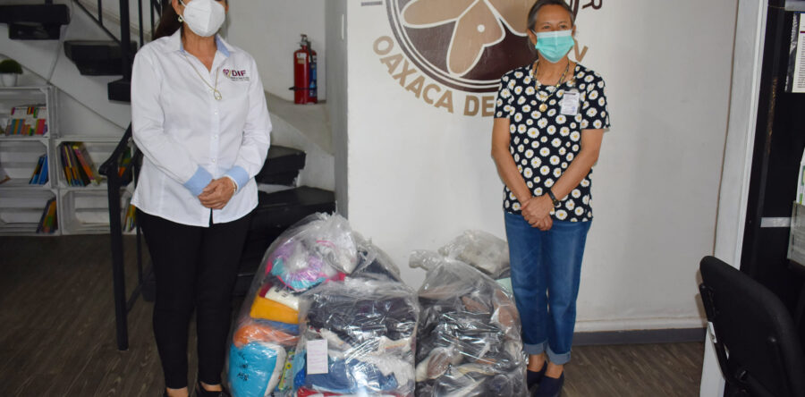 DIF Municipal de Oaxaca de Juárez dona medicamentos para mujeres, niñas y niños víctimas de violencia